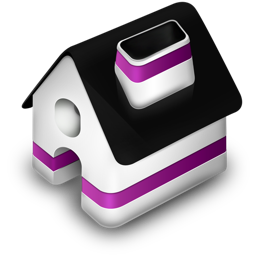 Home Purple Icon 256x256 png